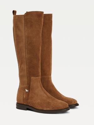 tommy hilfiger essential suede boot