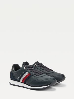 ladies chunky black trainers