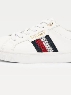 tommy white trainers