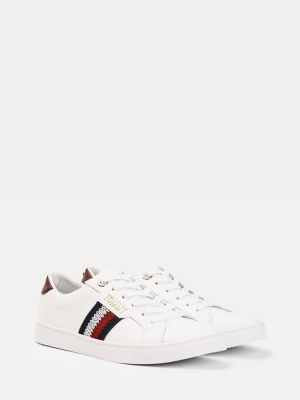 tommy white trainers