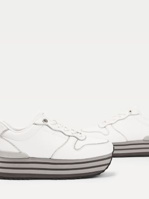 chunky flatform trainers