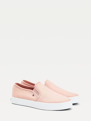 tommy hilfiger chunky suede panel trainers