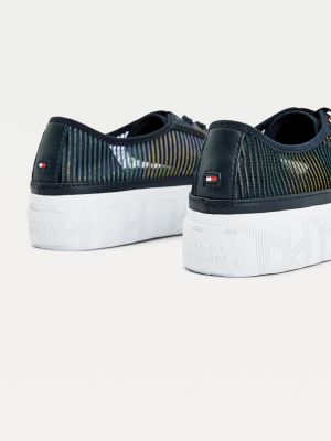 baskets compensées tommy hilfiger