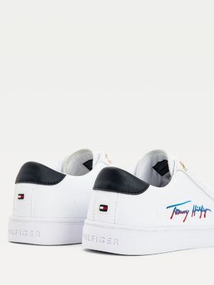 tommy jeans slip on logo trainers