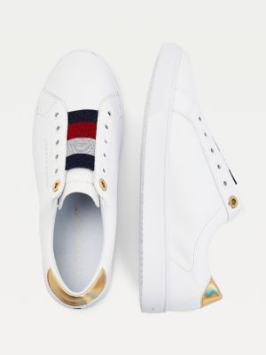 tommy slip on trainers