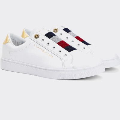 tommy slip on trainers