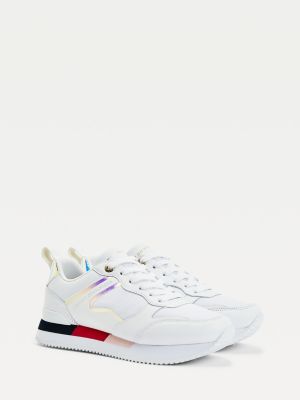 tommy hilfiger leather trainers