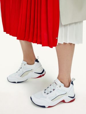tommy hilfiger chunky wedge heel trainers