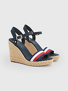 Tommy Hilfiger Wedge Sandals blue casual look Shoes High-Heeled Sandals Wedge Sandals 