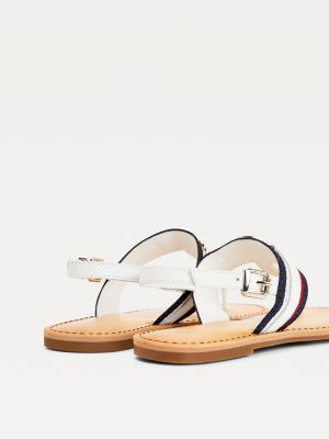 tommy flat sandals