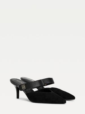 mid heel mules