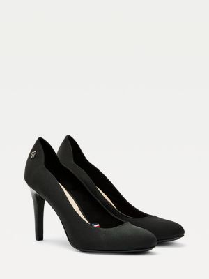 talon haut noir femme