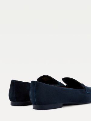 tommy hilfiger suede loafers