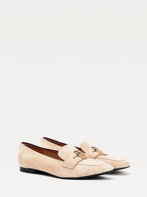 tommy hilfiger suede loafers