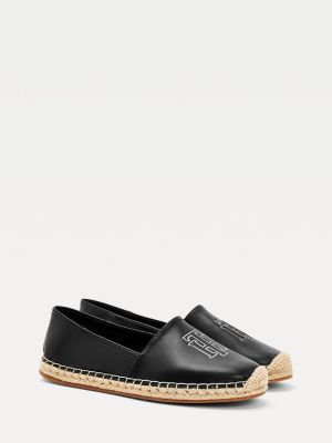 tommy hilfiger black espadrilles