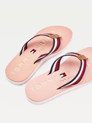 tommy hilfiger leather slippers