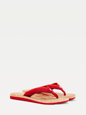 sandale compensée tommy hilfiger pas cher