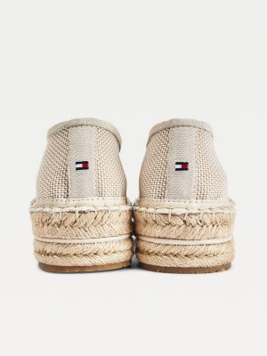 tan espadrilles flatform