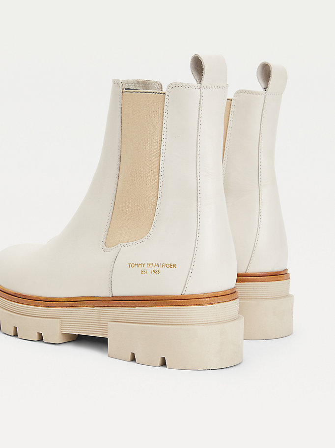 Cleat Monochrome Leather | BEIGE Tommy Hilfiger