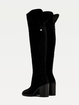 over the knee boot en0en01086 black bds