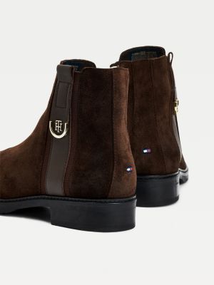 tommy hilfiger suede laarzen