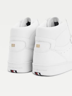 tommy hilfiger elevated cupsole suede