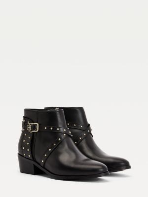 tommy hilfiger black dress shoes
