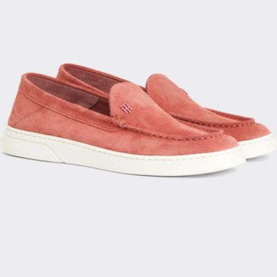 tommy hilfiger suede loafers