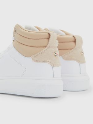 tommy hilfiger elevated cupsole suede