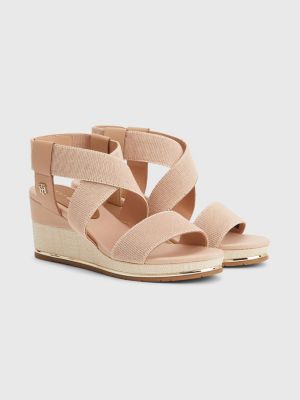 hilfiger keilabsatz beige