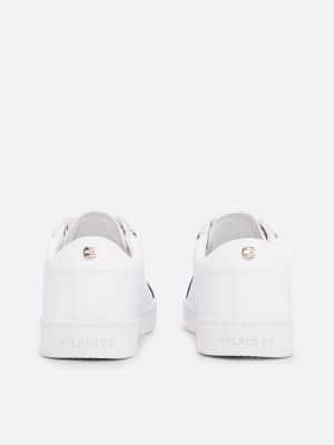 Signature Cupsole Trainers, White