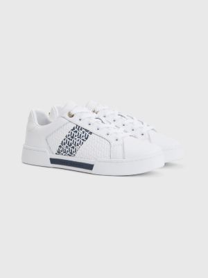 tommy hilfiger monogram sneakers