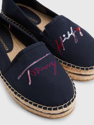 Espadrille mit Signatur-Logo | BLAU | Tommy Hilfiger