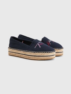 Signature Logo Espadrilles | BLUE | Tommy Hilfiger