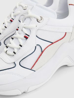 chunky wedge trainers