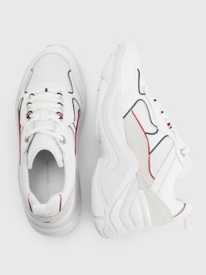 chunky wedge trainers