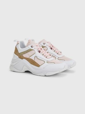 tommy jeans wedge trainers