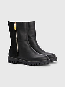 Femme Chaussures Bottes Bottes de pluie et bottes Wellington Th Essentials Tommy Hilfiger en coloris Noir 35 % de réduction 