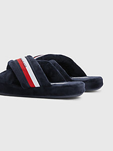 Dames Schoenen voor voor Platte schoenen voor Platte sandalen Tommy Hilfiger Fw56820375 in het Zwart 