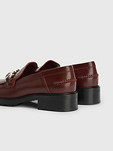 Visita lo Store di Tommy HilfigerTommy Hilfiger TH Hardware Leather Loafer Mocassino Donna 