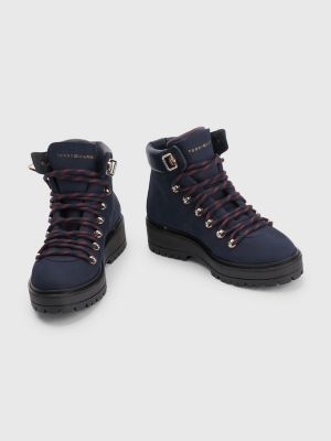 blue nubuck boots