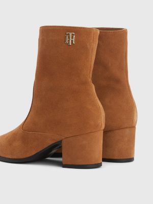 bottes daim tommy hilfiger