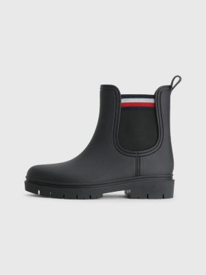 tommy hilfiger ankle rain boots