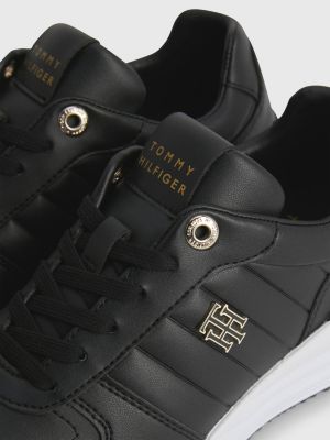 Zapatillas deportivas con cordones e insignia | NEGRO Tommy