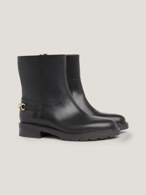 bottines femme noir tommy hilfiger