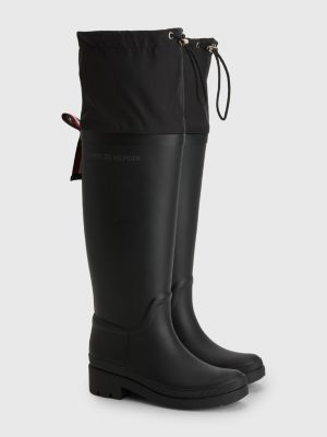 Botas de agua cordón ajustable | NEGRO | Tommy Hilfiger