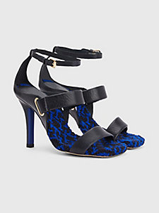 blue tommy hilfiger collection terry high heels for women tommy hilfiger