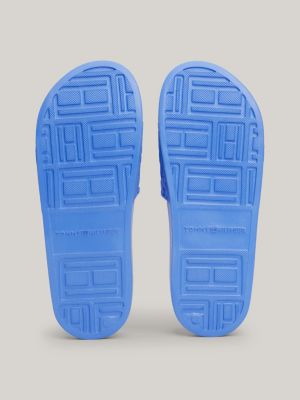 TH Monogram Badeschuh | Blau | Tommy Hilfiger 