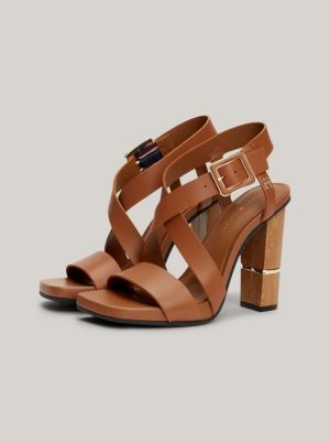 Tommy hilfiger brown deals sandals