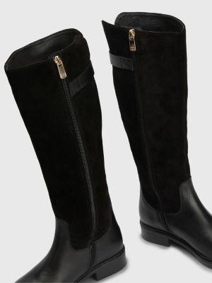 bottes daim tommy hilfiger